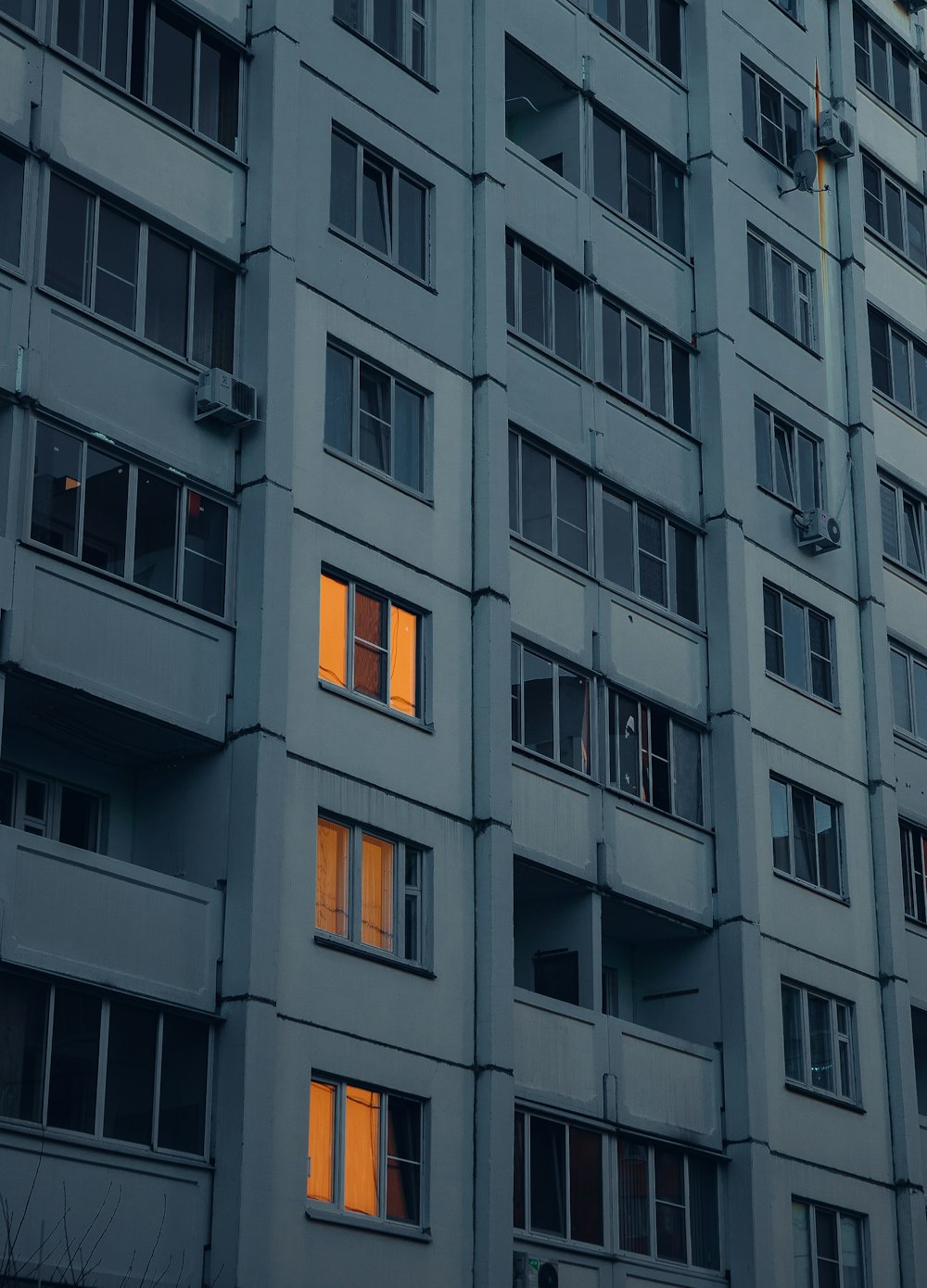 gray concrete buildings