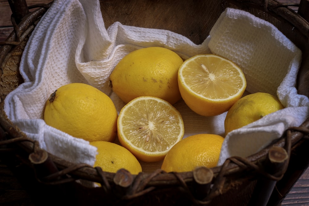 basket of lemons