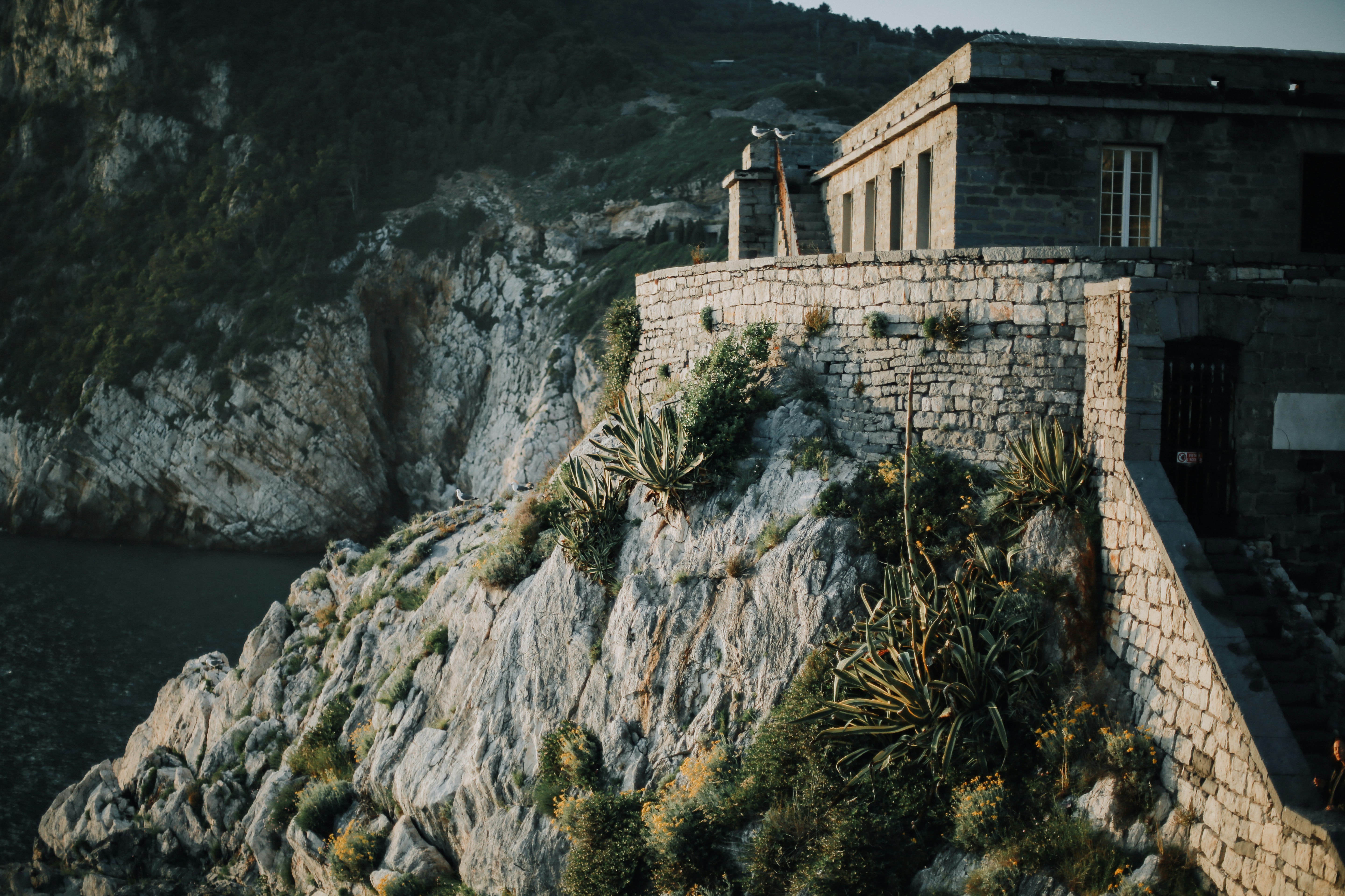 gray concrete building