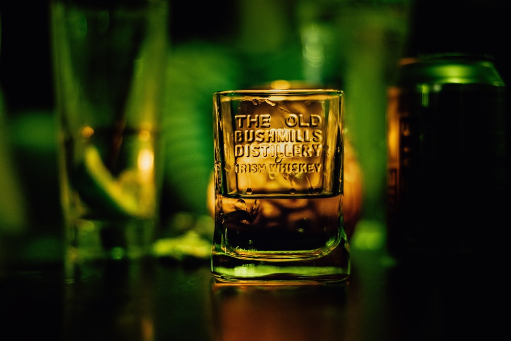 The Old Bushmills shot glass