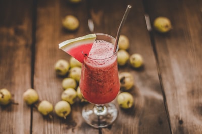 Carrot, Watermelon & Pineapple Smoothie