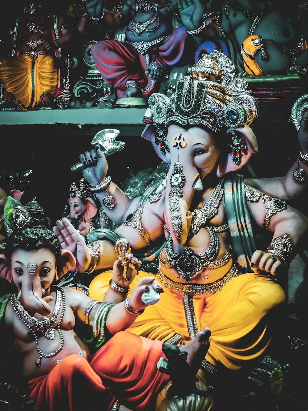Ganesha Hindu Deity figurine