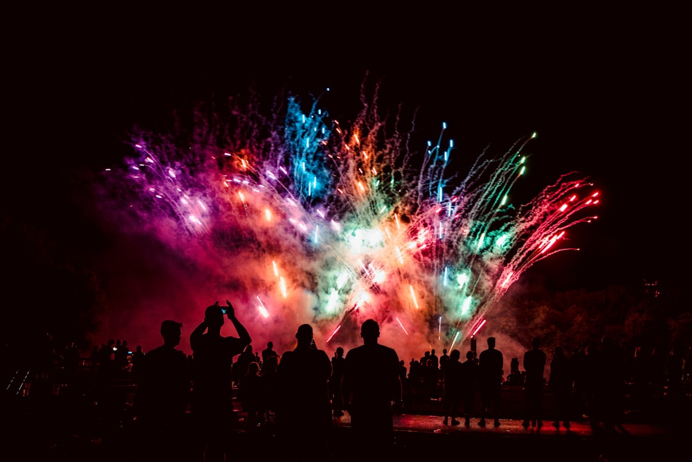 Espectáculo de fuegos artificiales