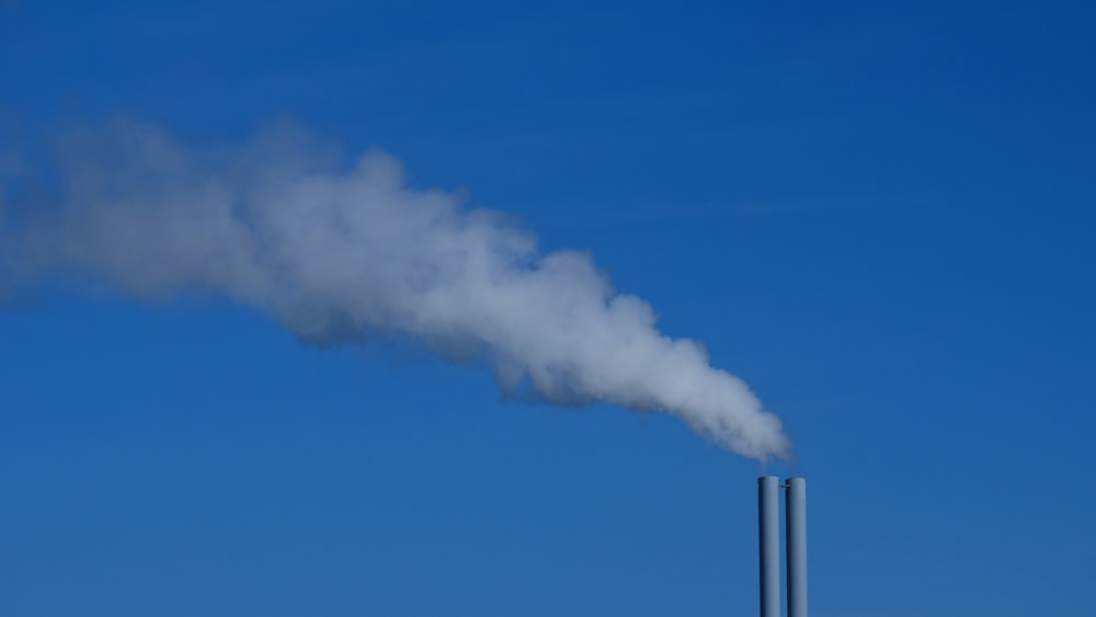 factory chimney emitting smoke