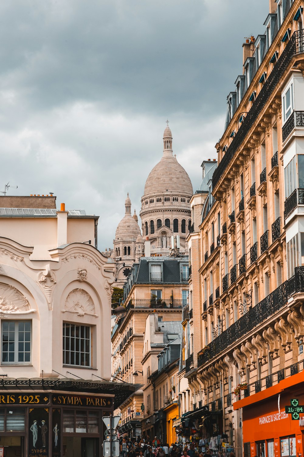 beige concrete buildings