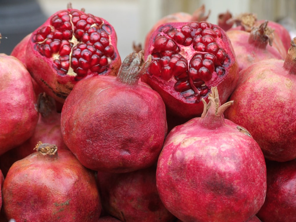 pomegranate fruits