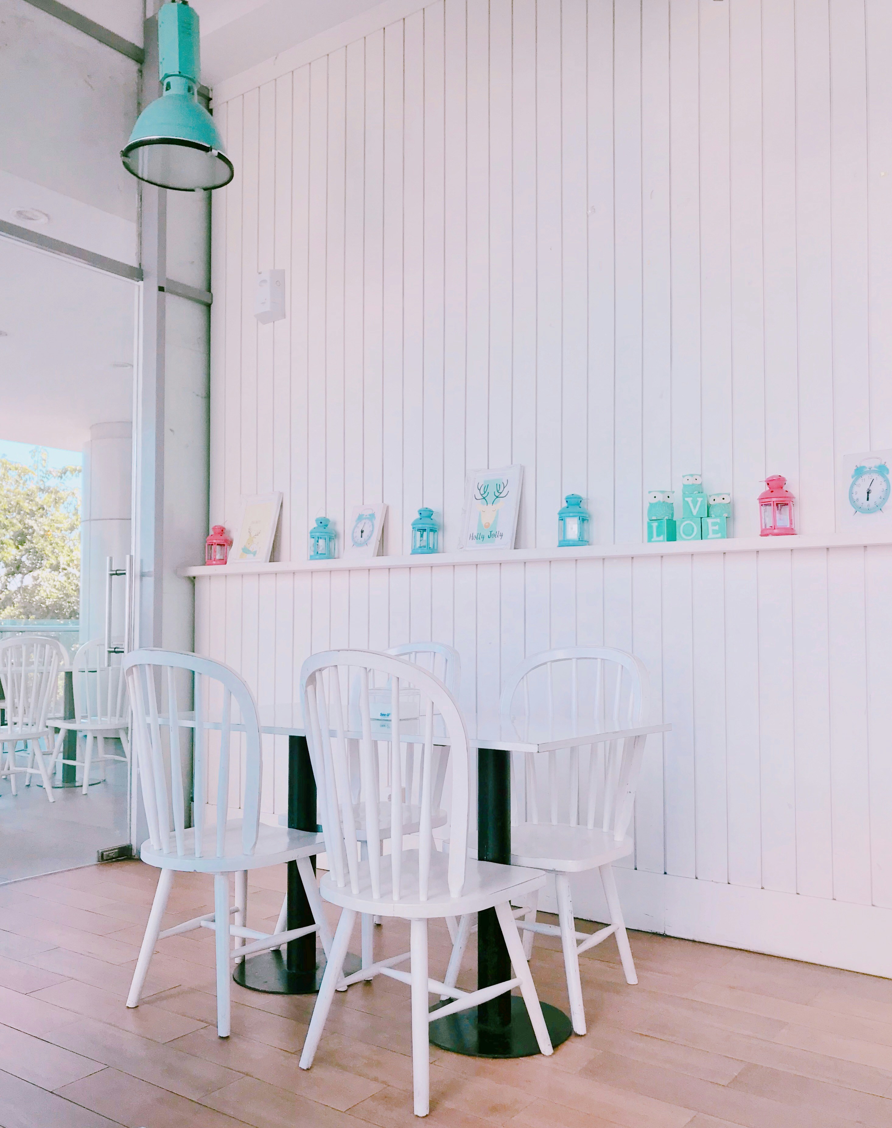 empty dining set indoors