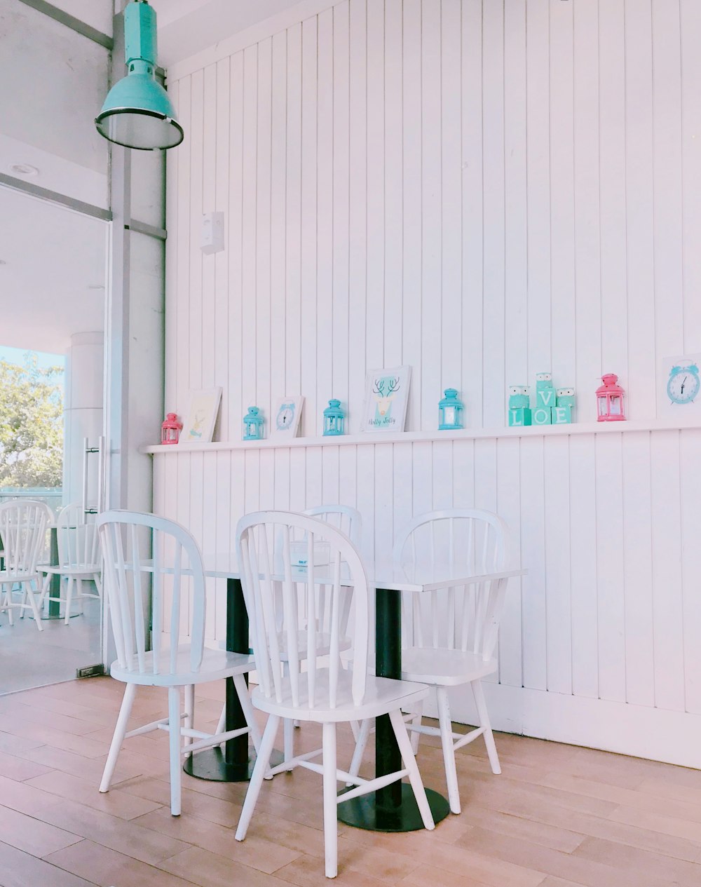 empty dining set indoors