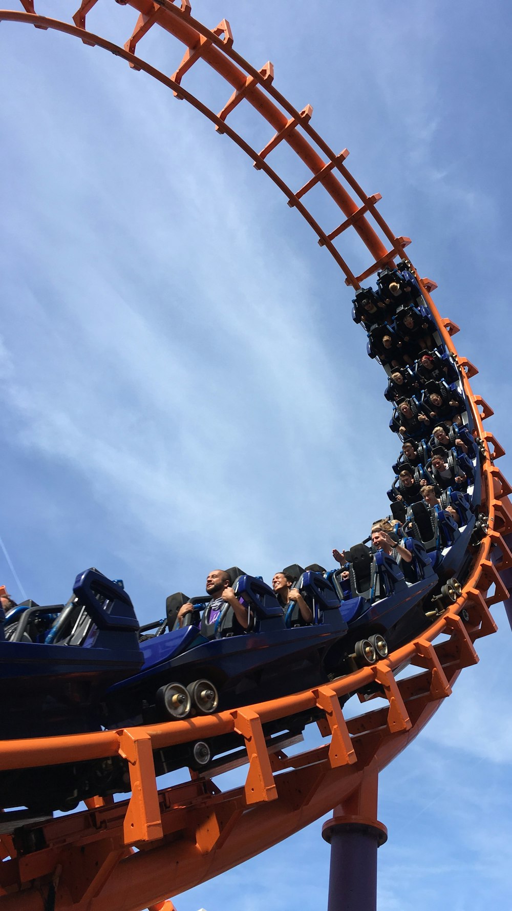 blue roller coaster
