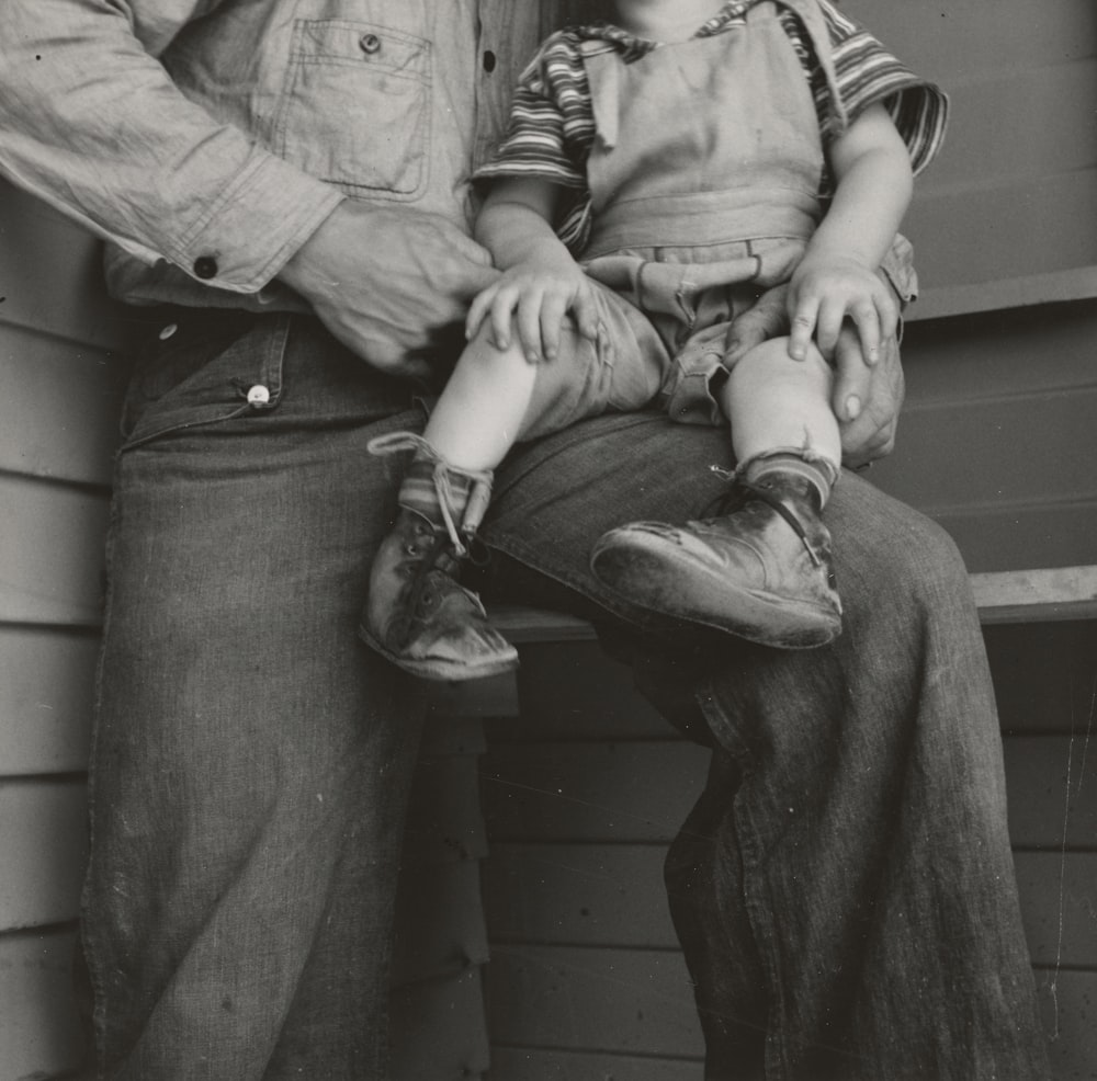 boy's black and white striped shirt