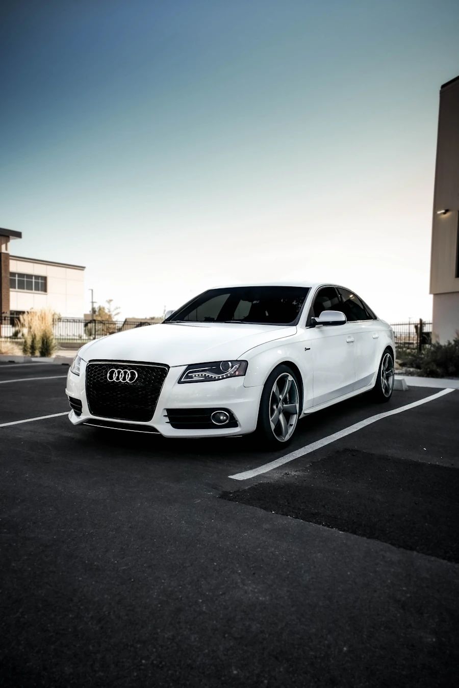 Audi vehicle representing available application inquiries