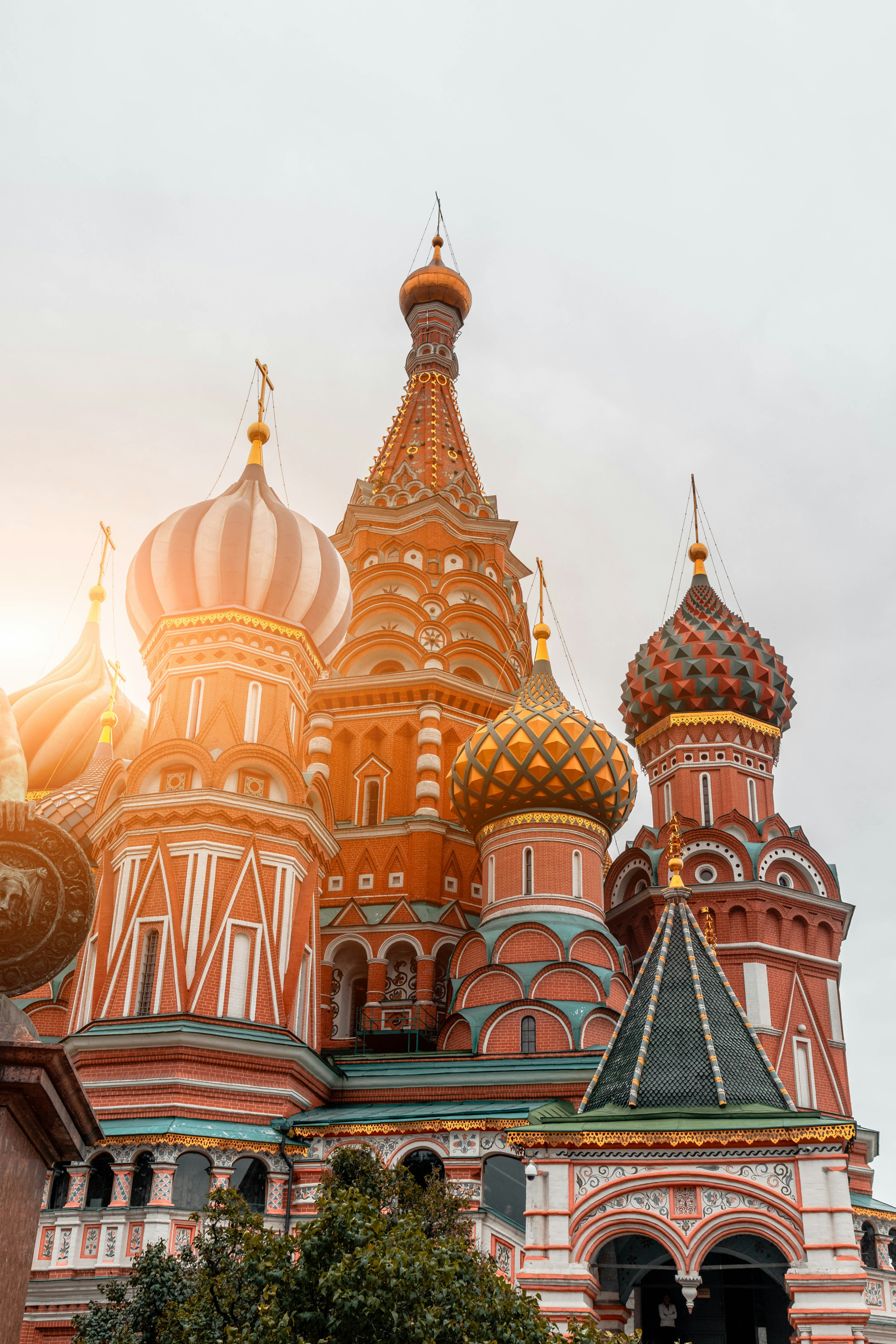 multicolored dome castle