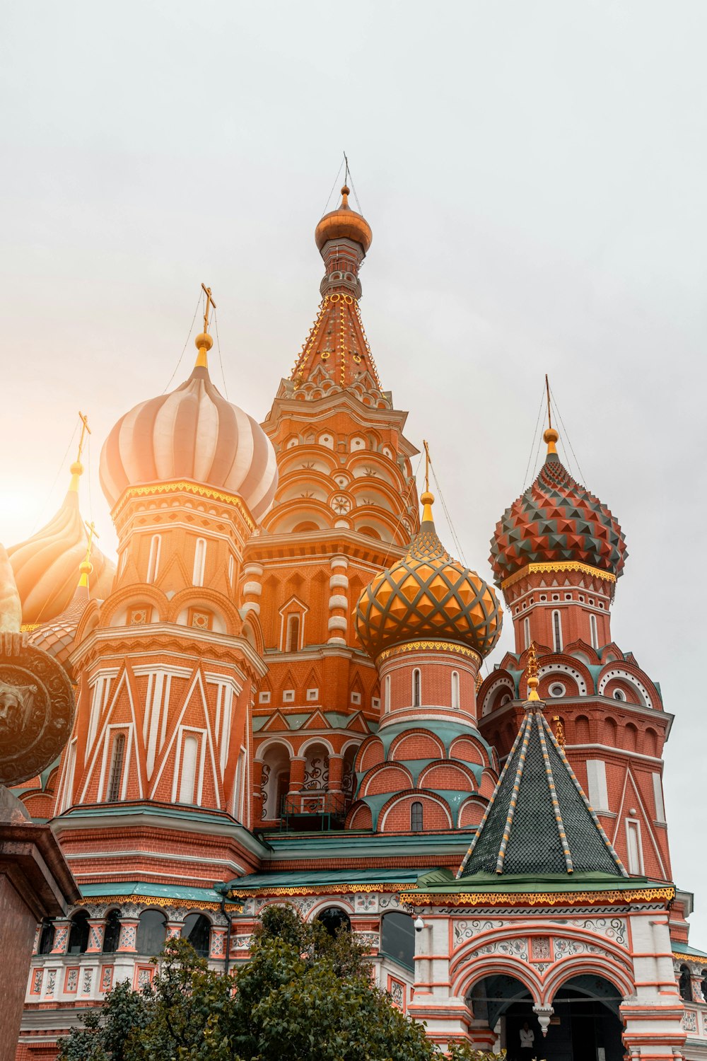 multicolored dome castle