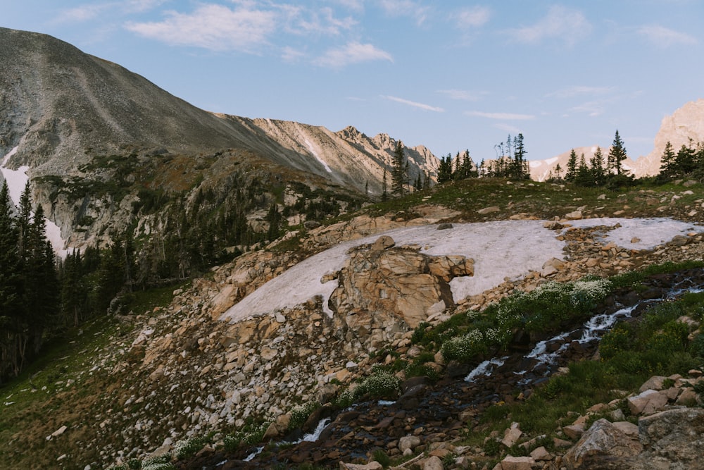 rocky mountain under clear blue sky during daytime