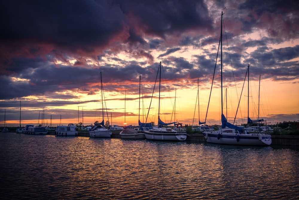 sailboats near doc k