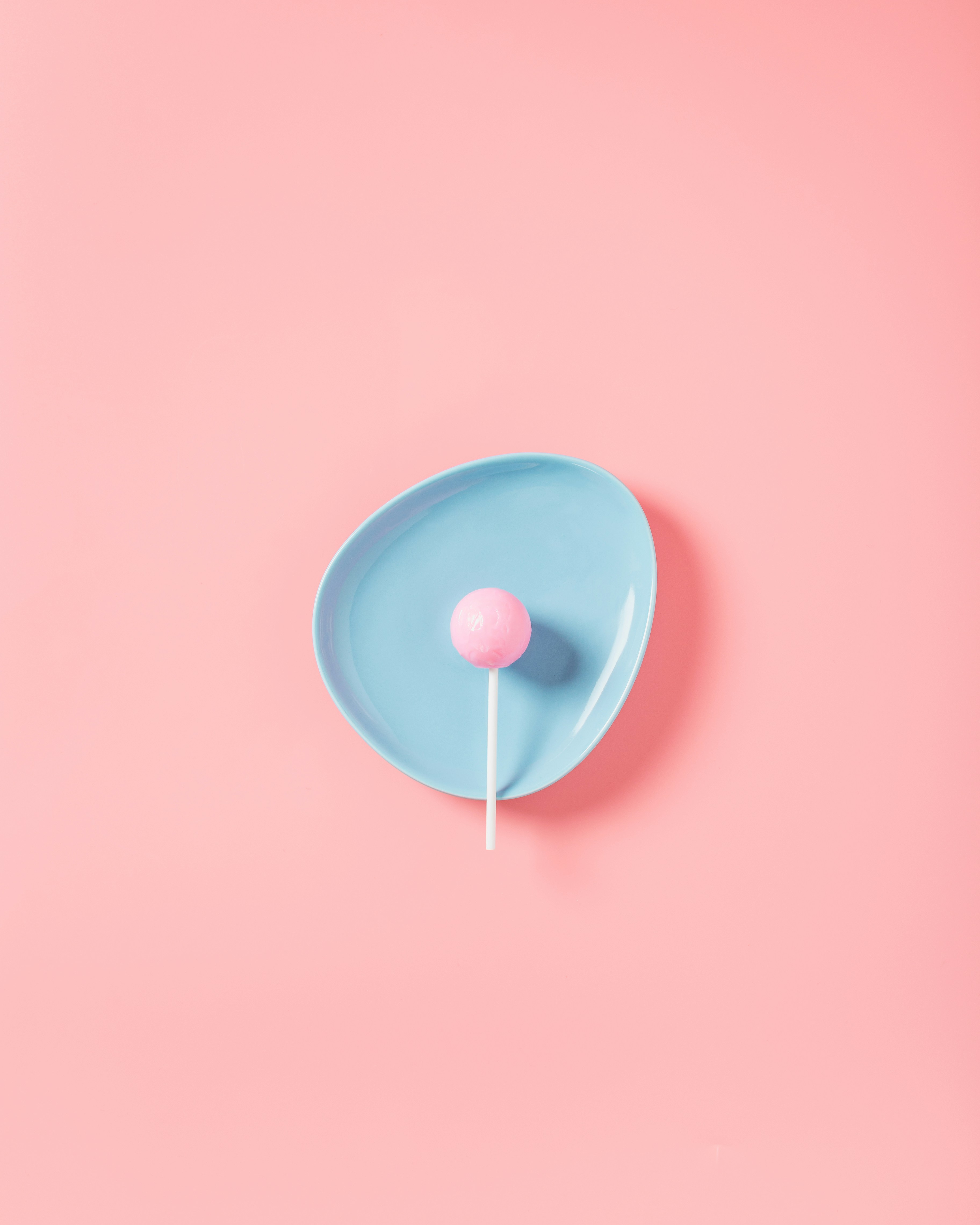 Lollipop photo with interesting art effect
