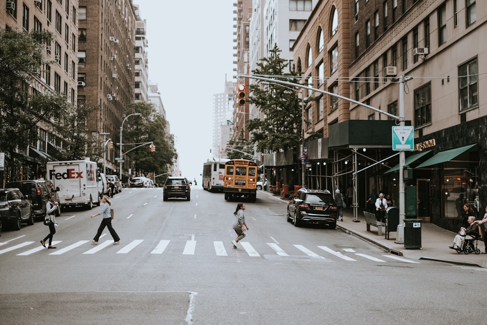 group of people walking on pedestrian lane