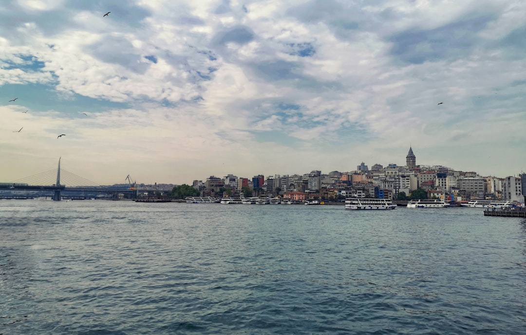photography of building near sea, Sea view at Bosphorus