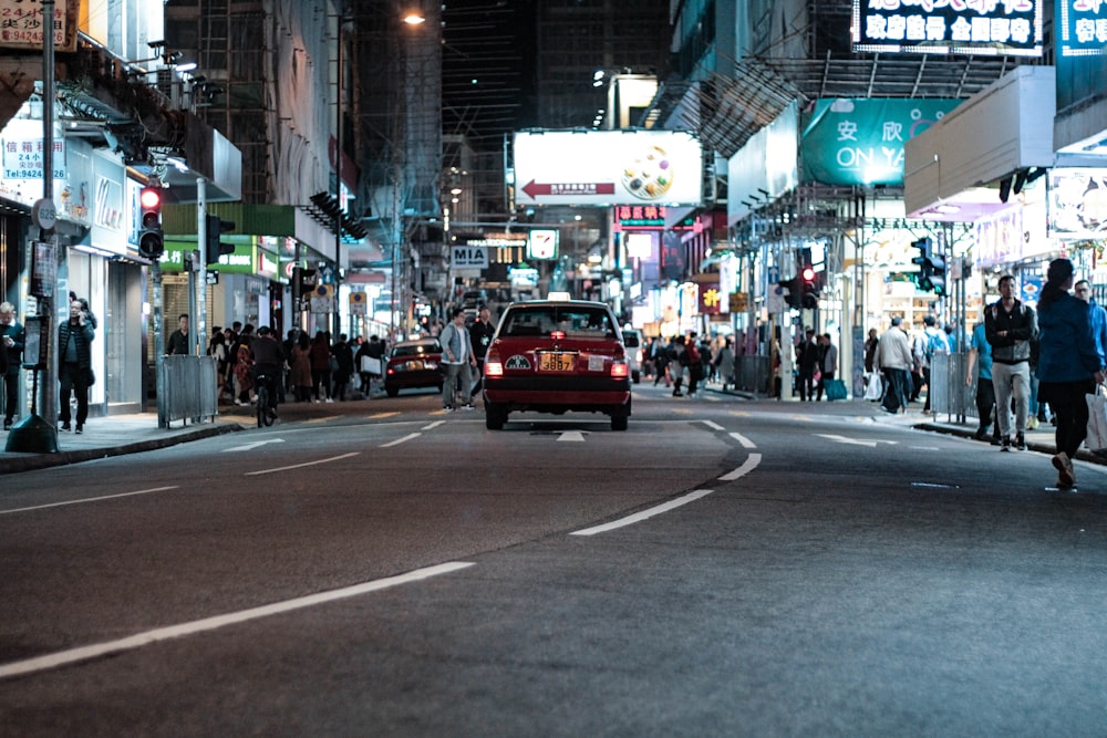 car on road