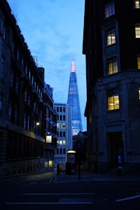 A serene cityscape of London at dusk, symbolizing discreet urban elegance.