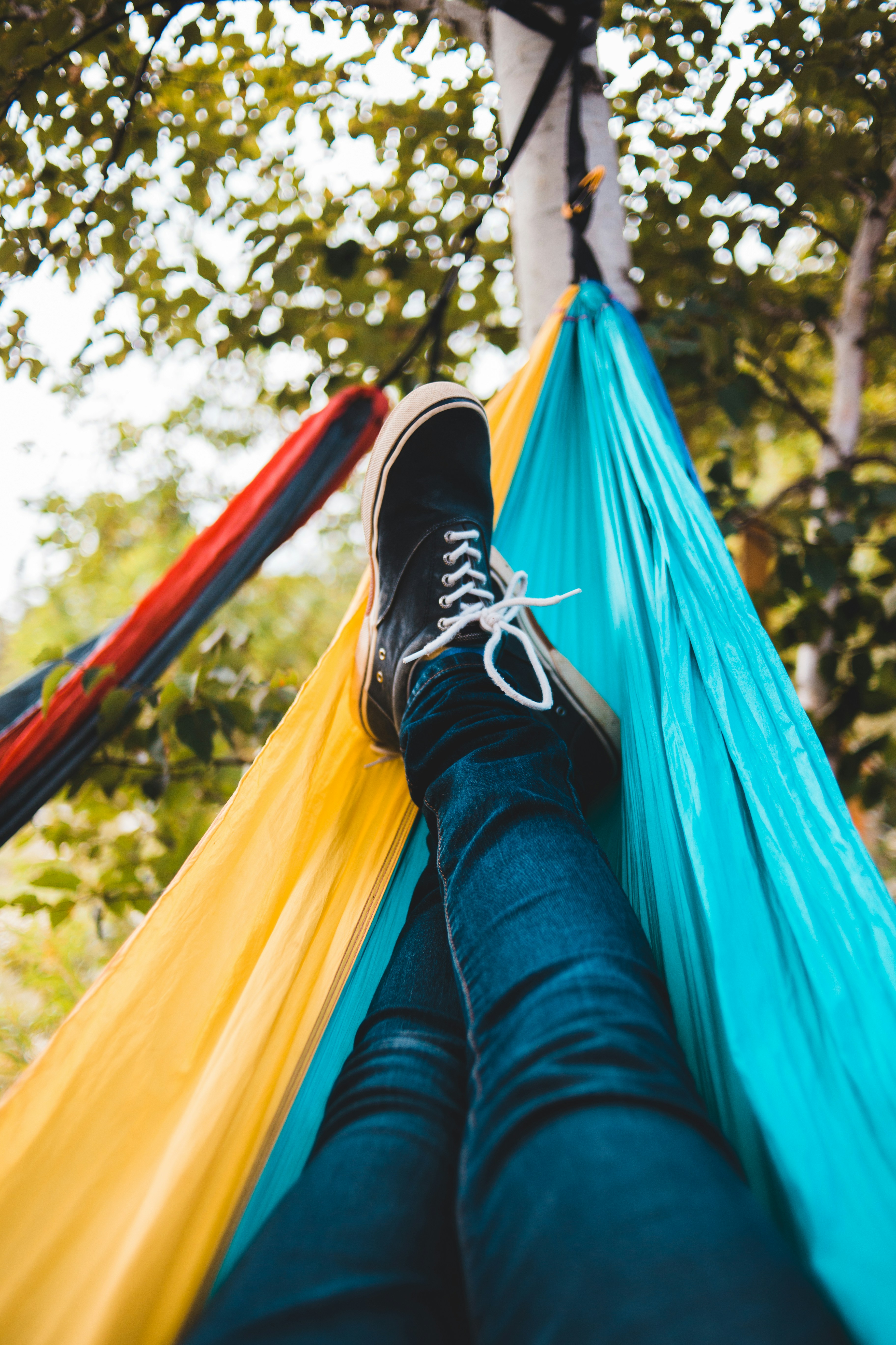 person lying on hammock photo – Free Apparel Image on Unsplash