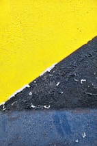 A close-up of freshly painted walls in a commercial space.