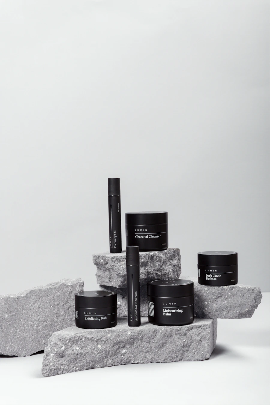 Quiet Hour capsules on apothecary linen