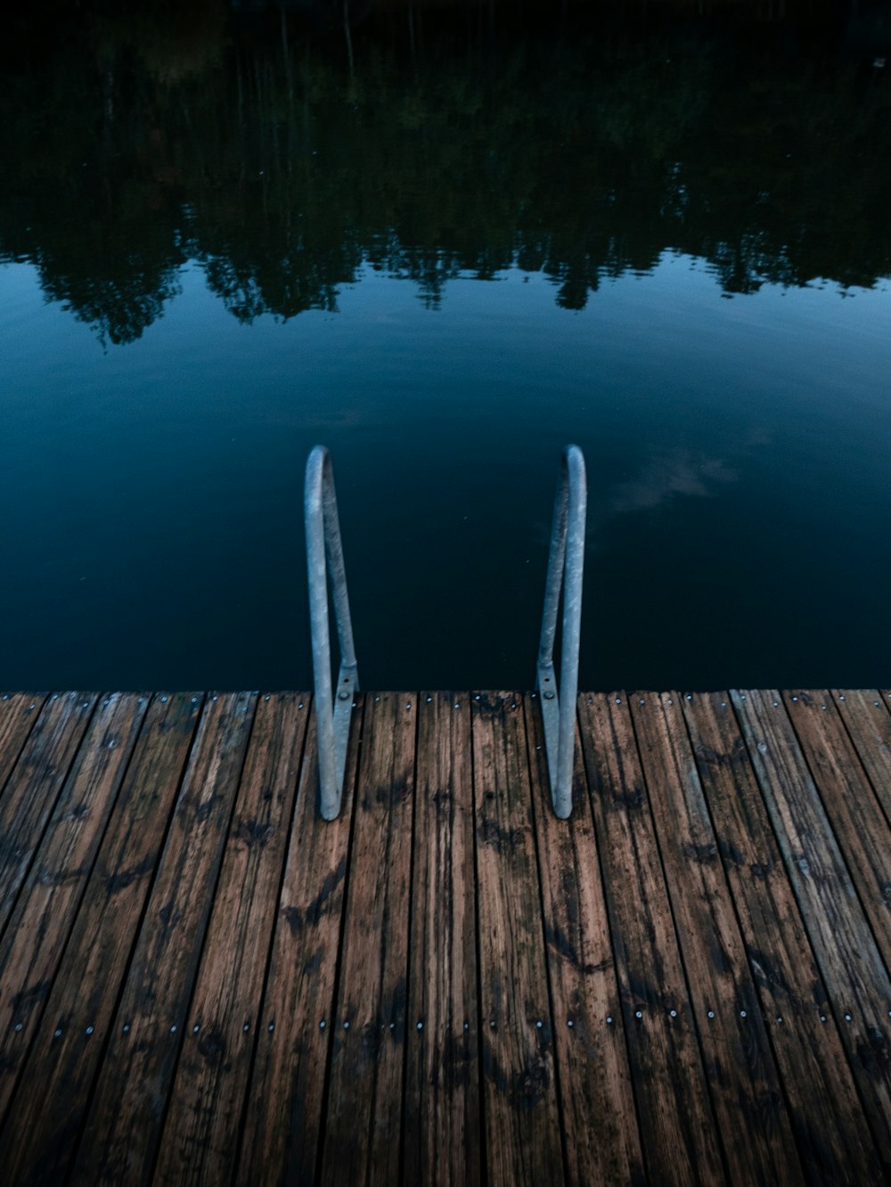 brown dock