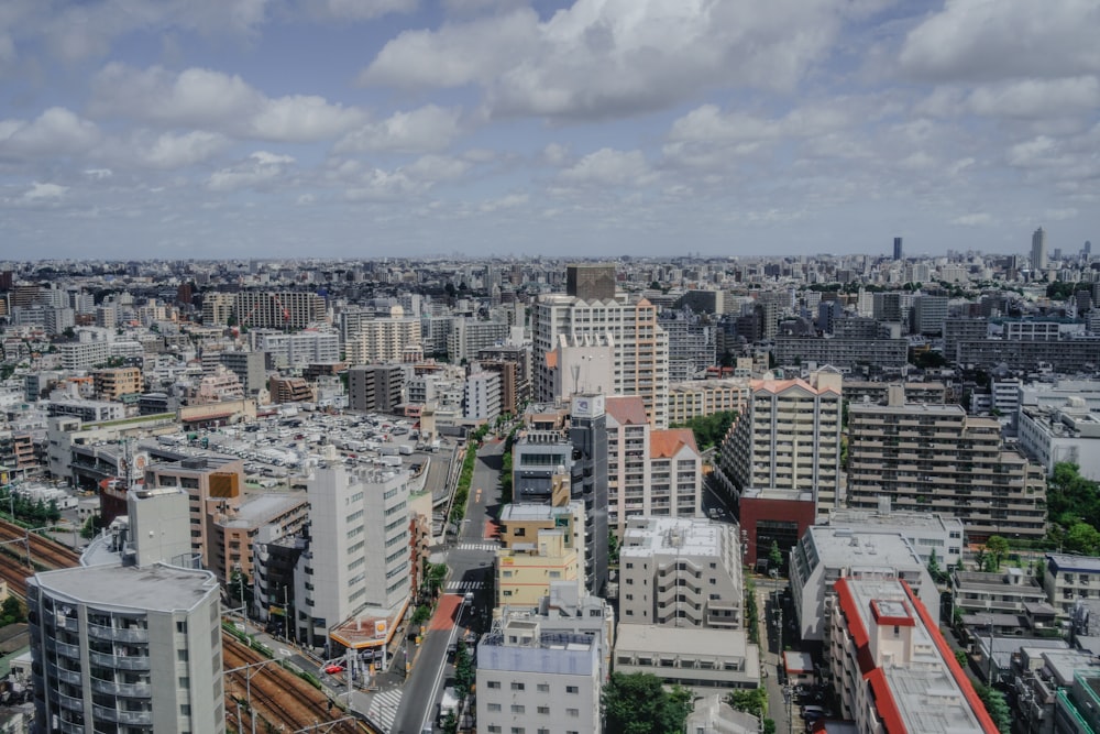 aerial view of buildings during daytime