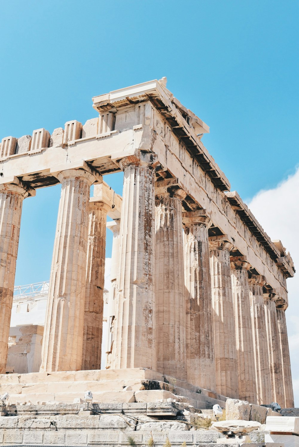 The Parthenon in Greece