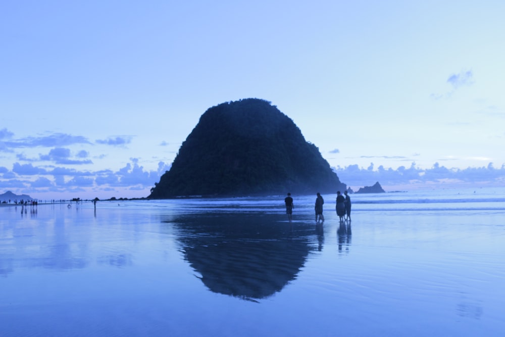 island between body of water