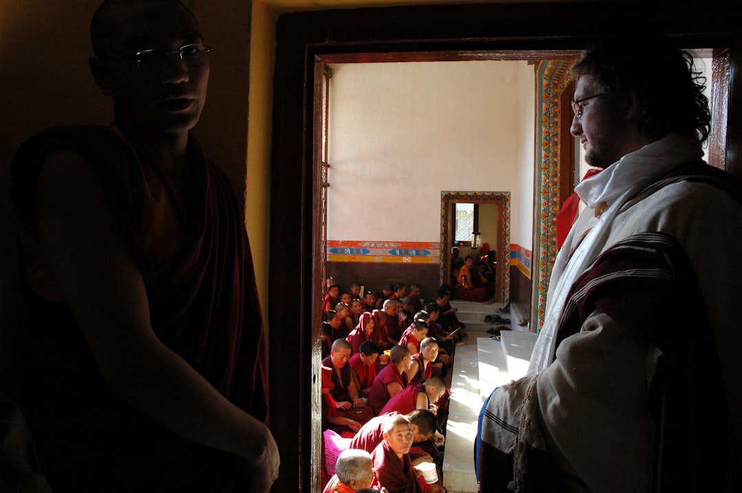 travelers stories about Temple in Tharlam Monastery, Nepal