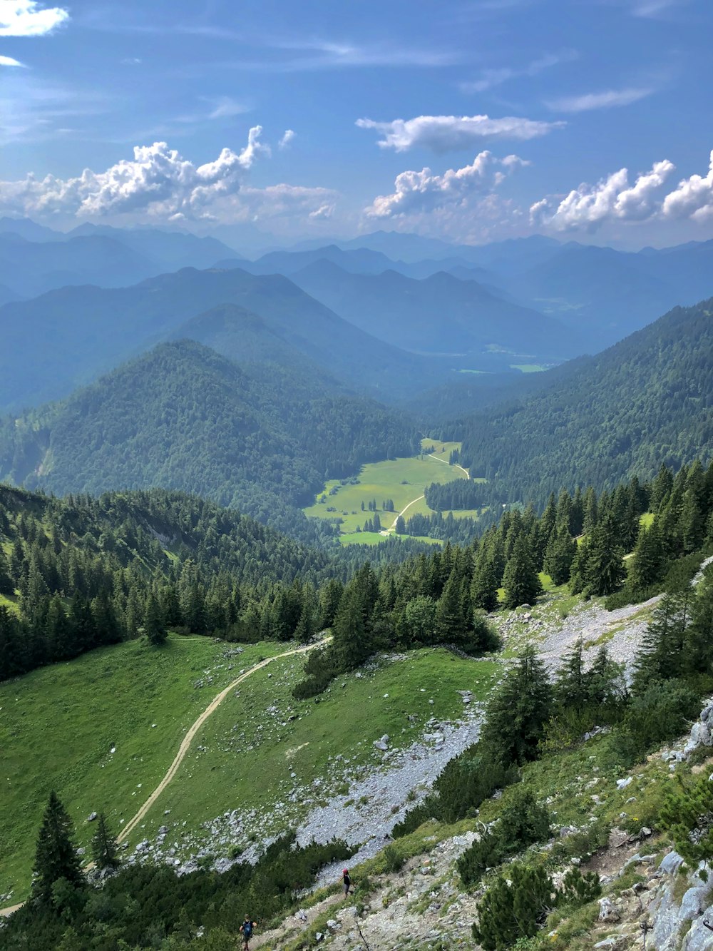 wide angle photography of mountain range during daytime