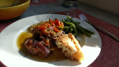 A delicious home-cooked meal served on a table.