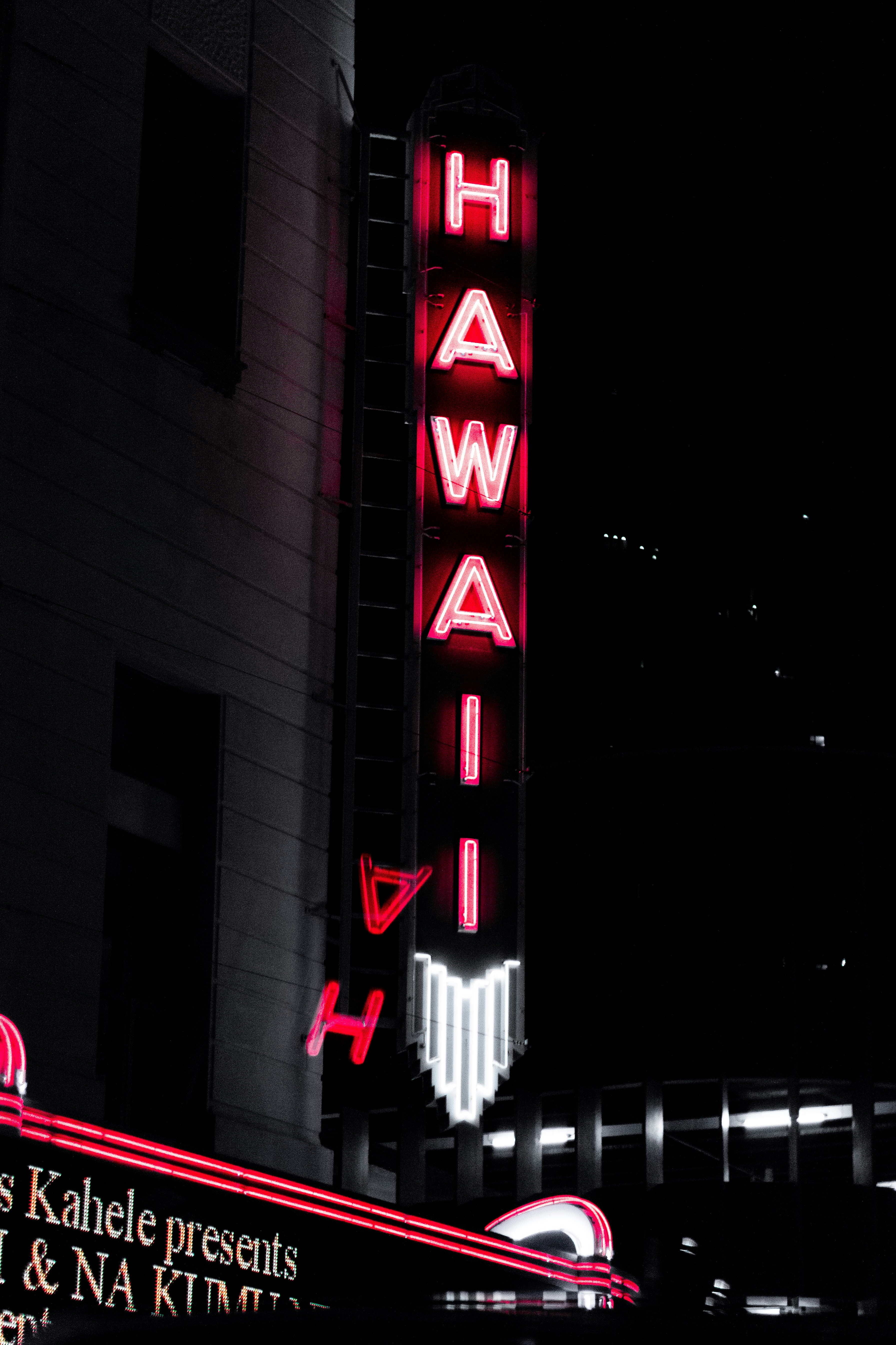 Hawaii signage