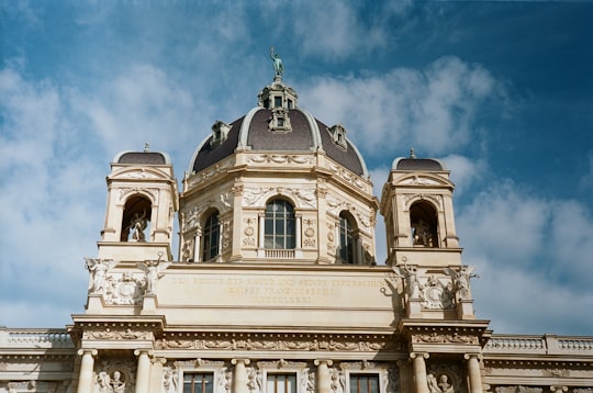 beige concrete church in Natural History Museum Austria