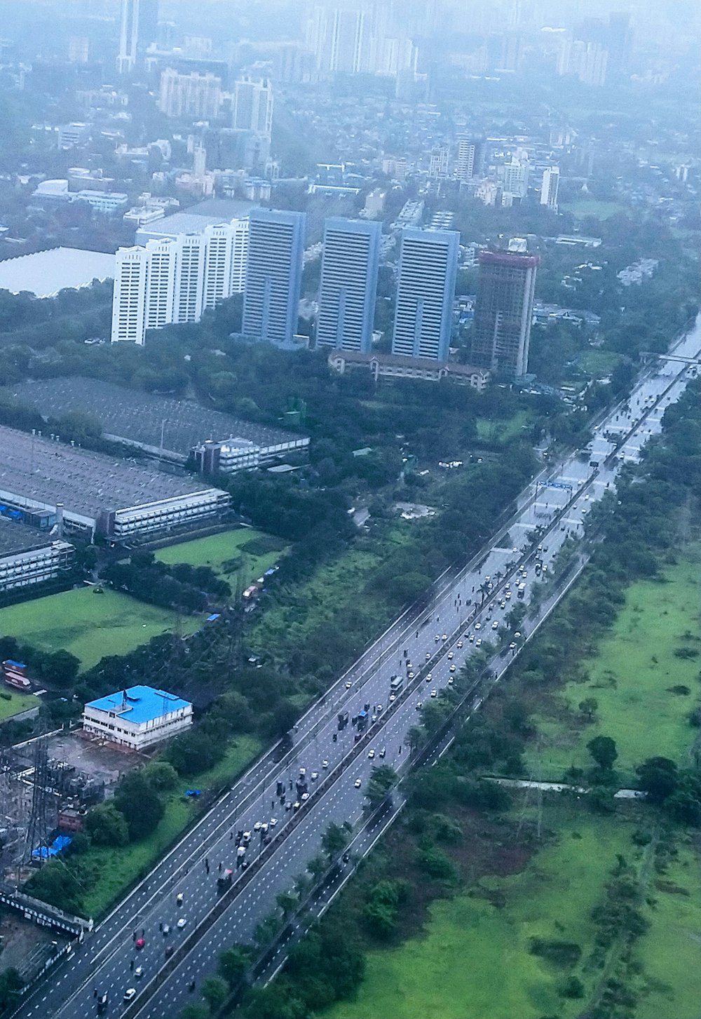 aerial photo of city buildings during daytime