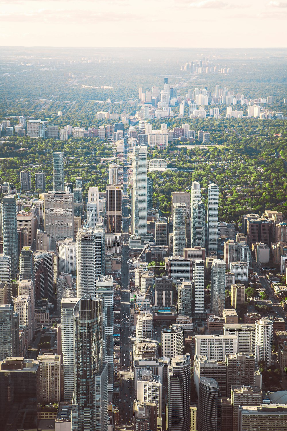 aerial view of buildings during daytime