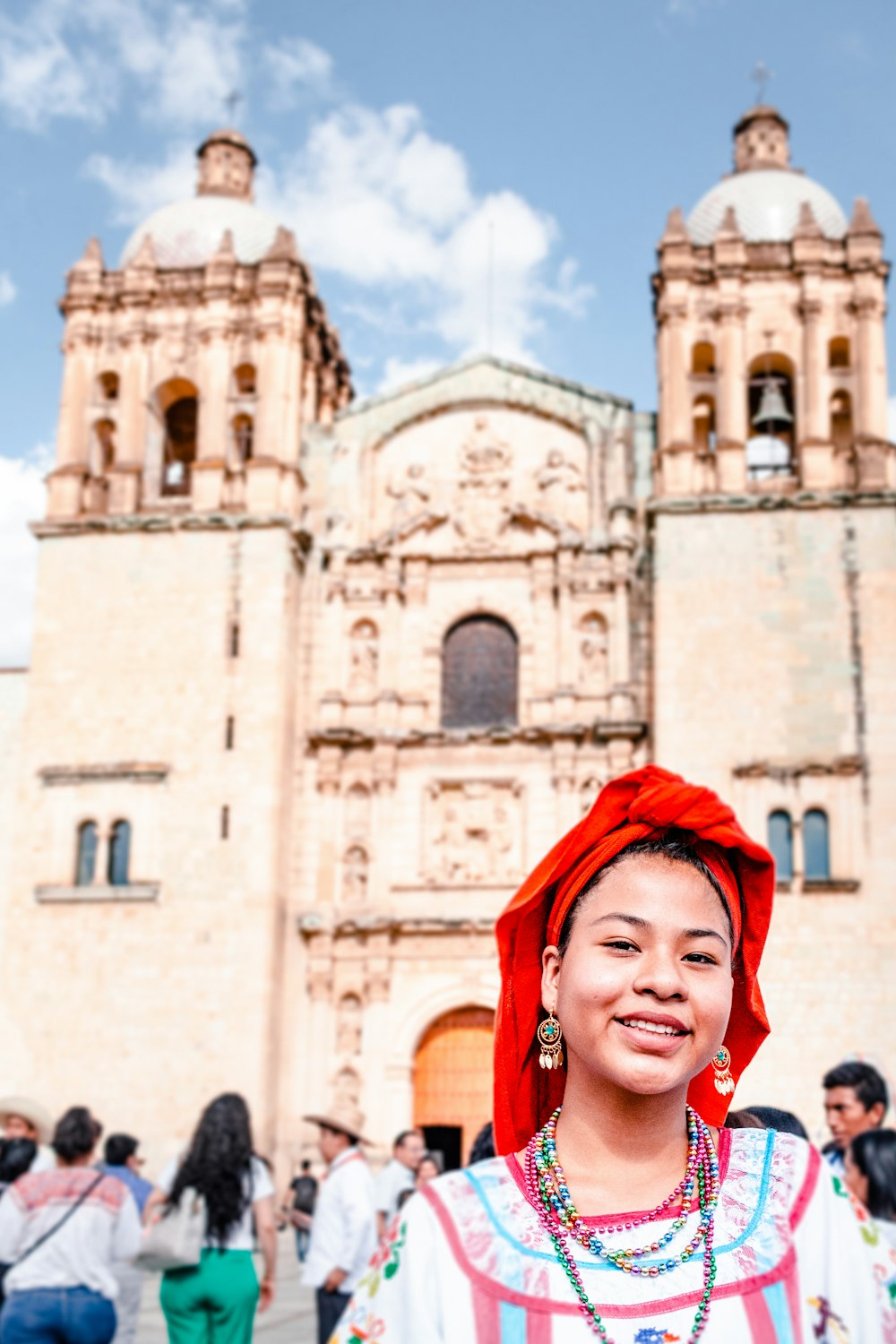 people in front of cathedral during day