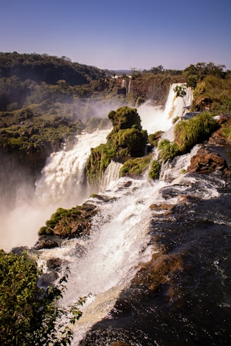 waterfalls during daytime