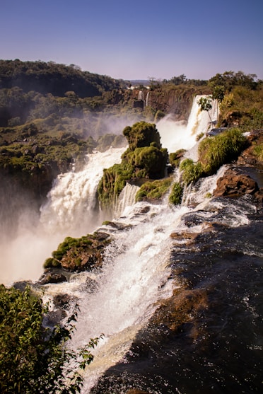 waterfalls during daytime