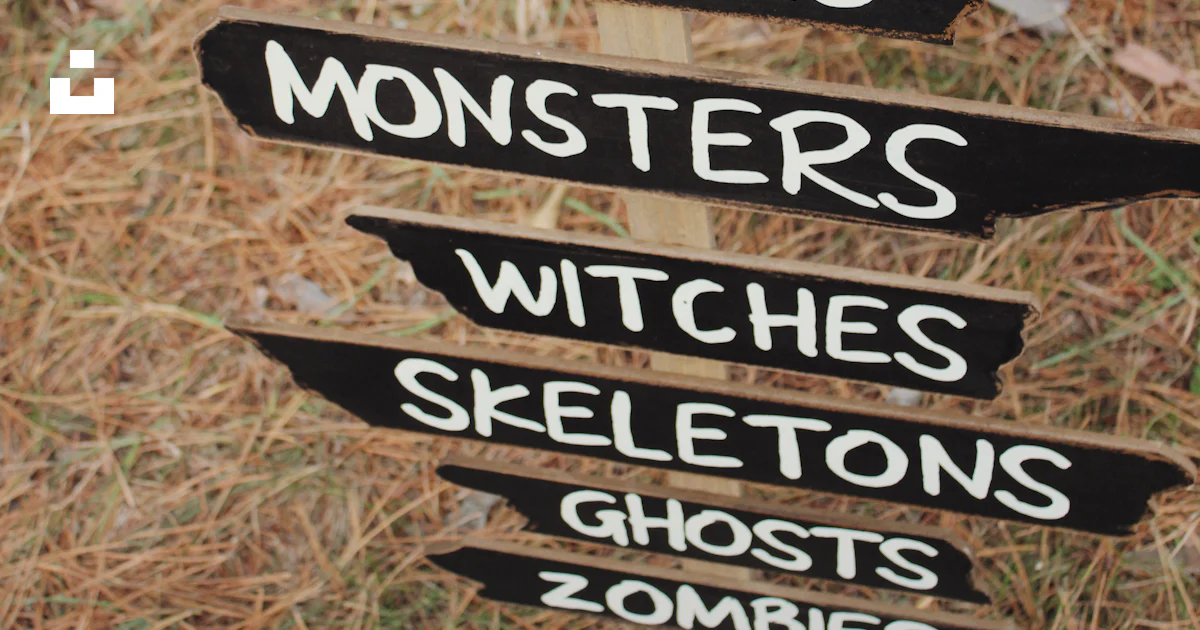 Falling Spiders Sign Beware of spiders signage photo – Free Halloween Image on Unsplash