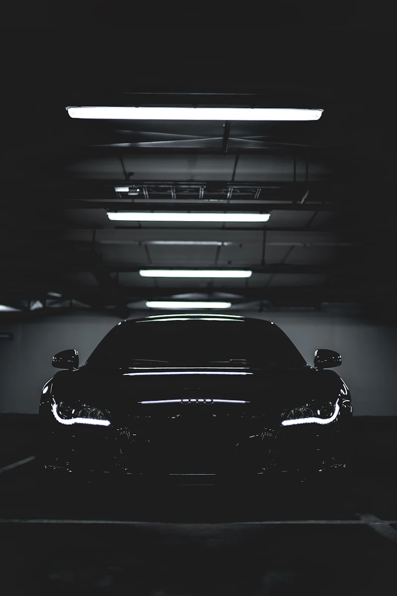 Supercar rear detail