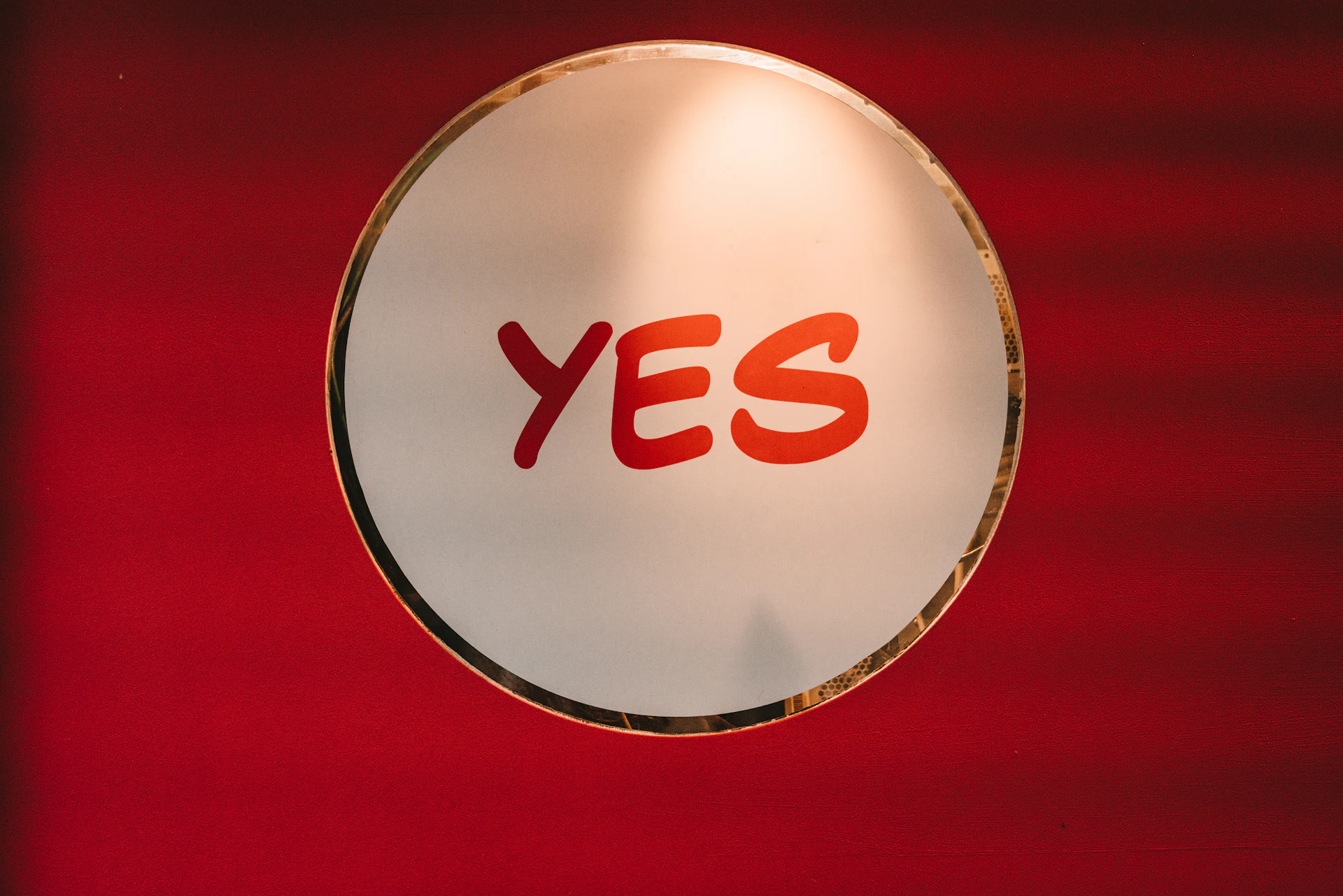 yes text