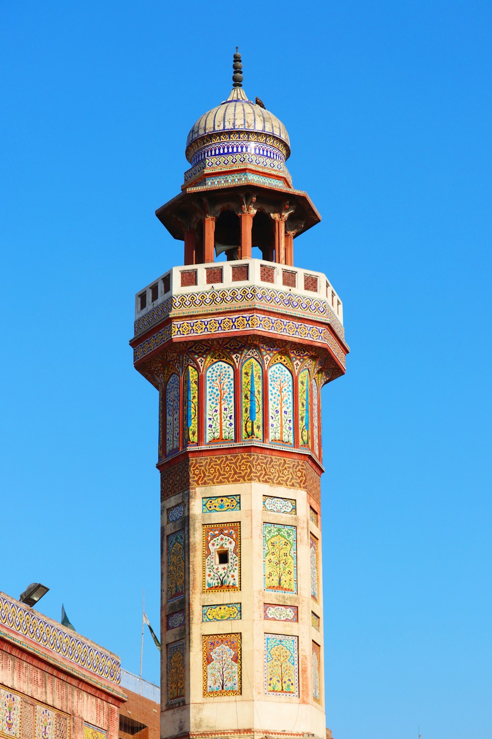 beige concrete tower