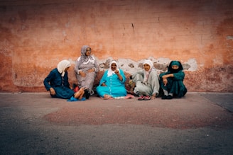 woman wearing white hijab headdress