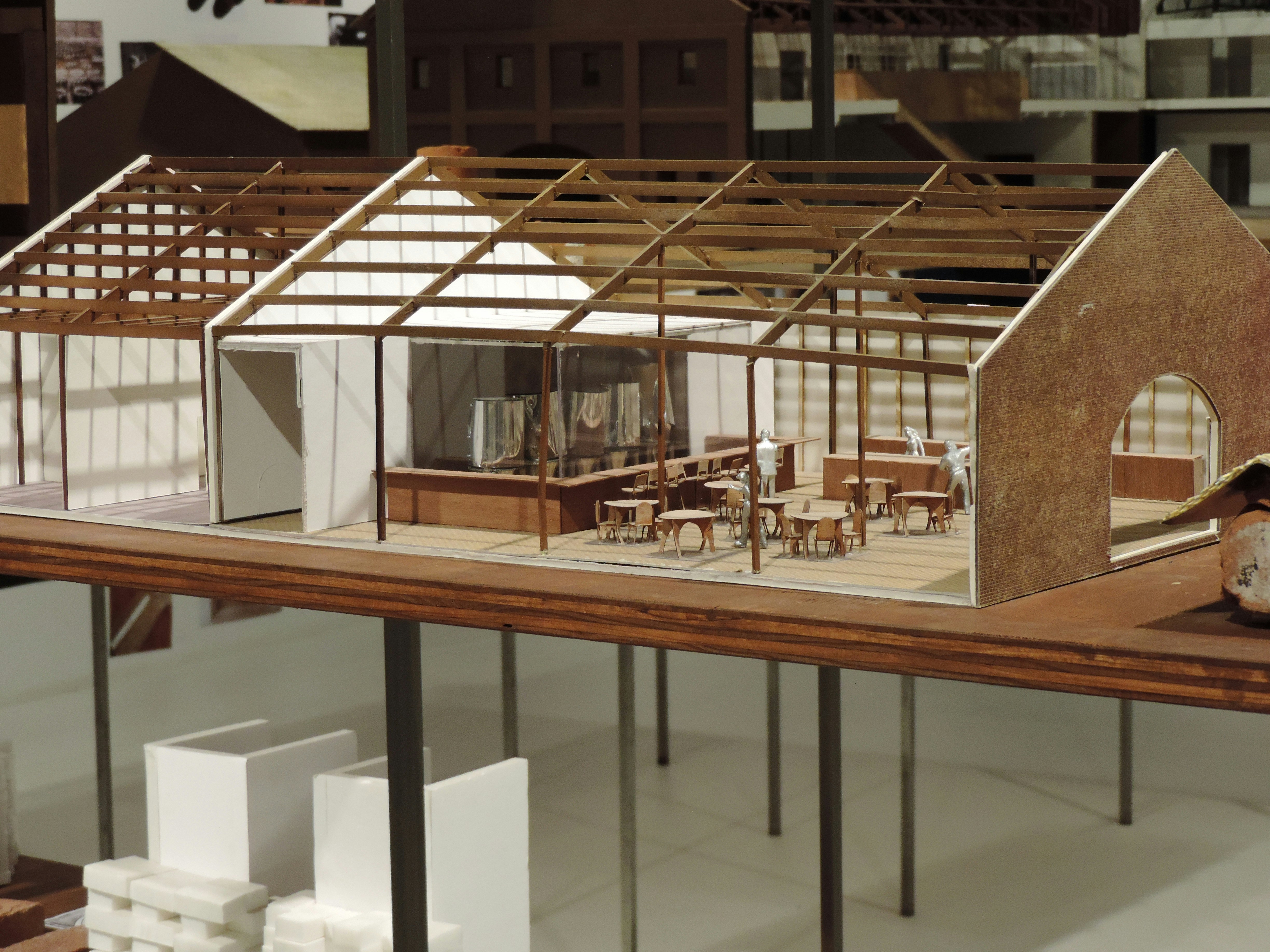 Un modelo de una casa