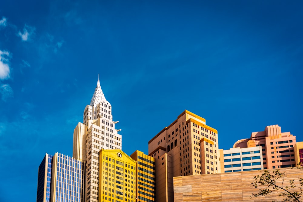 brown concrete buildings