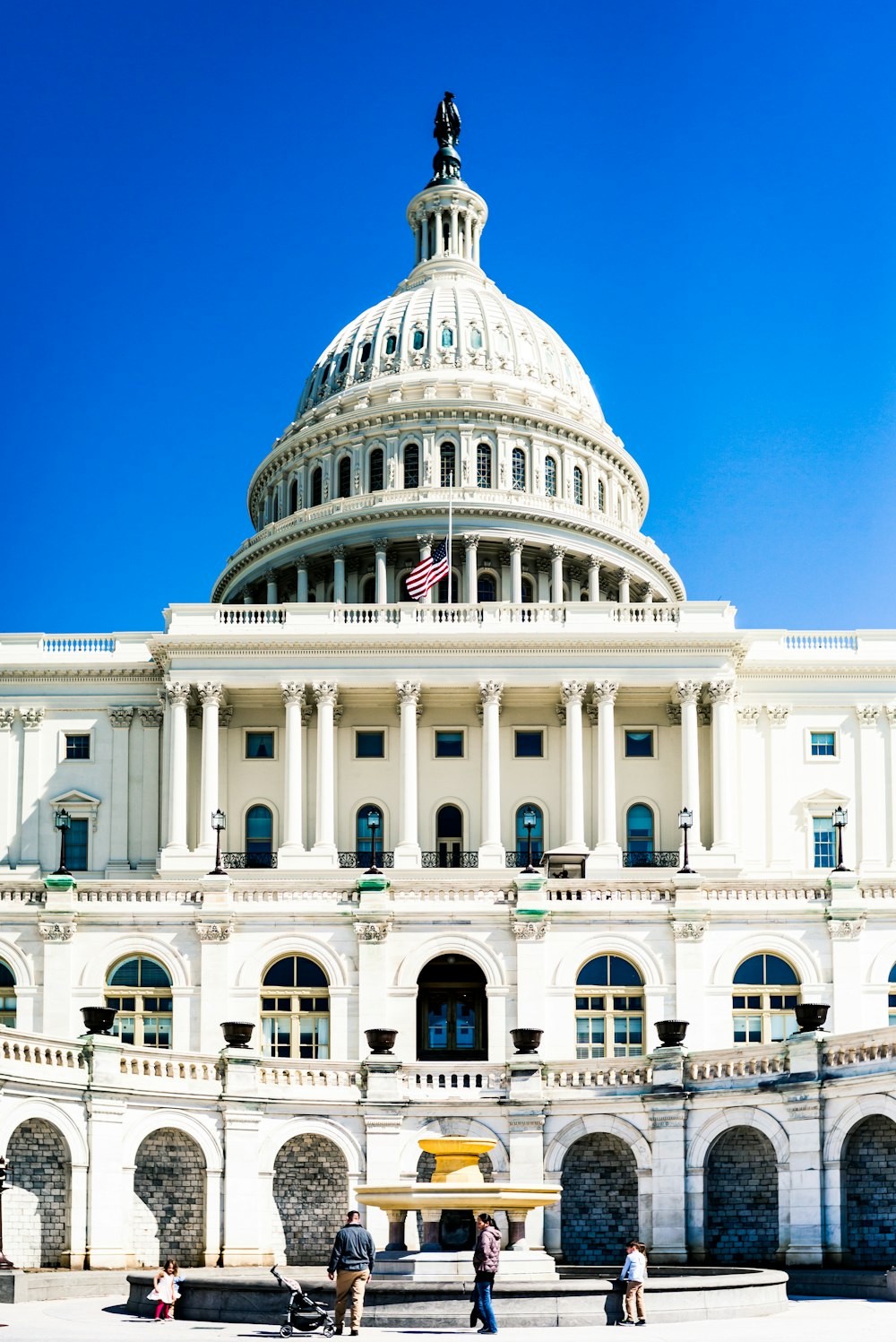 white dome building