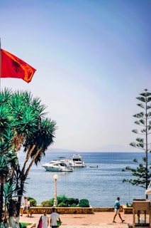 men's blue crew-neck shirt